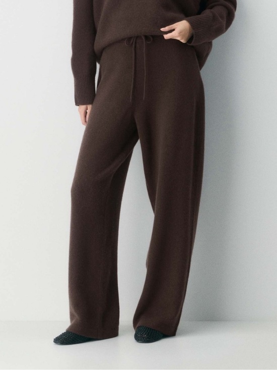 Babaton Pants - The Group by Babaton LUXE CASHMERE WIDE PANT